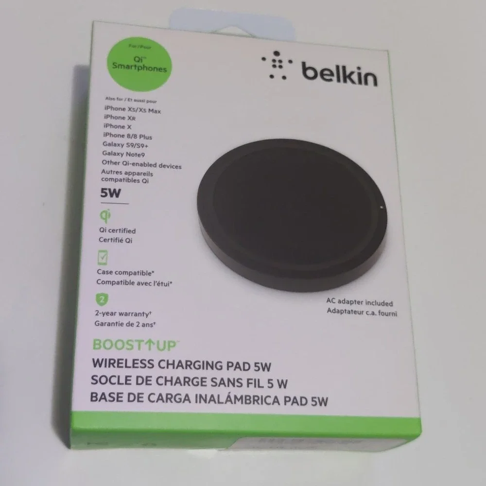Belkin Boost Up Wireless Charging Pad 5W Qi Wireless Charger for iPhone Samsung